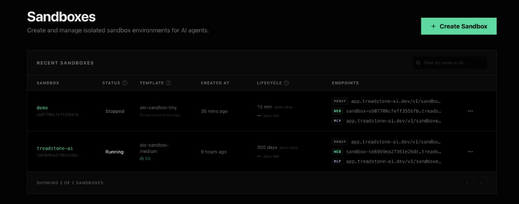 Treadstone — Agent-native sandboxes for AI agents | CLI, SDK & REST API